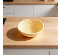 Silicone Bread Proofing Basket with Stainless Steel for Ring, Foldable Sourdough Banneton(C)