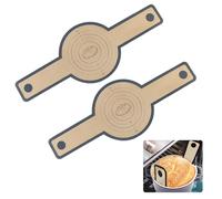 Silicone Bread Sling for Dutch Oven for Bread Making 2pcs Reusable Breads Sling with Long Handle for Transferring Sourdough