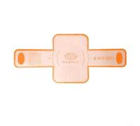 Silicone Bread Sling Liner That Works With Traditional Loaf Pans to Improve Dough Positioning and Baking Control (Orange)