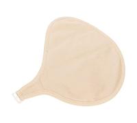 Silicone Breast Forms Protective Cover, Hook Pattern Cotton Protective Bag Mastectomy Dentures Elastic for Mastectomy Prosthesis (Left)