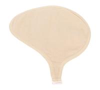 Silicone Breast Forms Protective Cover, Soft Cotton Elastic Mastectomy Prosthesis Cover Bag Hook Design Refined Edge Stitching for Fake Boobs (Left)