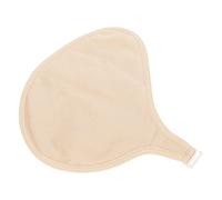 Silicone Breast Forms Protective Cover, Sweat Absorbing Refined Edge Stitching Hook Design Elastic Women Mastectomy Prosthesis Cover Bag Cotton for Fake Boobs (Right: 55112990AC)