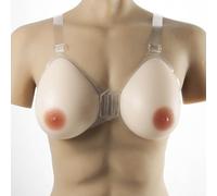 Silicone Breast Forms - Realistic Body Shaping Enhancer for Transgender & Cosplay - Comfortable & Natural-Looking Fake Chest Prosthesis-Fair Skin Tone-Fair Skin Tone(11XL)