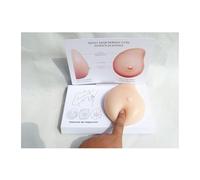 Silicone Breast Model, Breast with Cancer Anatomical Model, Pathological Lumps Breast Self Test Manikins for Doctor-Patient Communication, Medical Student Teaching