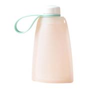 Silicone Breastmilk Pouches with Leakproof Seal 250ml Foldable Design Food Grade Silicone Food Storage Bags