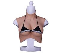 Silicone breasts, No Oil Artificial Silicone Breast Forms Lifelike Soft Breasts Tits for Transgener