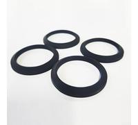 Silicone Brew Head Seal Ring for Nuova for SIMONELLI Appia Gen 1 Gen 2 Life, Espresso Machine Gasket Replacement, Easy Install Black Seals, 4 Pack