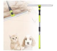 Silicone Broom, with 51 Long Handle Squeegee Broom for Floor, Air Broom and Dustpan as Seen on Tv for Concrete Floor,Bathroom Tile,Small:35×130cm