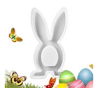 Silicone Bunny - for Casting Cement and Epoxy Resin Easter Rabbit Plaster Ornament | For, Resin, Cement, Clay for DIY Decoration, p