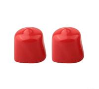 Silicone Button Type Protective Cover for For fox Front Fork Pressure Relief Valve on Bicycle, and Lightweight, Designed for Easy Mounting, Pack of 2 (black)