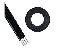 Silicone Cable 24 22 20 AWG 2 3 4 5 6 8 P Model Connection Line Tinned Copper Parallel 30 28 26 AWG Soft Wire(20 AWG 10 meters,6 cores)