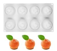 Silicone Cake Mold for Baking French Dessert Lemon and Orange Shape Cake Moulds Pastry Baking Tools Bakeware Chocolates Moulds