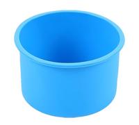 Silicone Cake Molds- 6.5x2.36inches Nonstick Round Pan, 16.5x16.5x6cm Blue 6 Inch Quick Release Cylinder, High Temperature Food Grade Synthetic Rubber, Flexible Tray | Layer Cake & Cheese Cakes