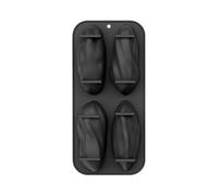 Silicone Cake Molds,Four-Compartment DIY Heat Resistant Oven Container - Funny Silicone Molds for Baking with Figures - For Cake Cupcake Candy Restaurant Oven Camping The Party