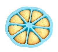 Silicone Cake Mould | Triangular Baking Mould with 8 Cavities, Non-Stick Coating, Heat Resistant, DIY Dessert Tray, Flexible Muffin Pizza Mousse Bakeware Tool | Birthday Party Family Reunion K