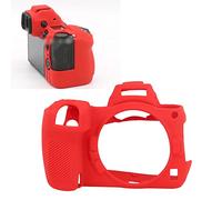 Silicone Camera Case, Anti Scratch Soft Silicone Protectiive Cover for Z5 Z6II Z7II Camera, Removable Light Weight Camera Body Housing Protector Skin Cover Guard Shield (Red)