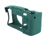 Silicone Camera Case for A7CII A7CR, Soft Shock Absorption Design, Non-Slip Grip, for Photography Lovers, 1 X Camera Cover (Green)