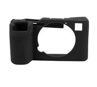 Silicone Camera Case for A7CII A7CR, Soft Shock Absorption Design, Non-Slip Grip, for Photography Lovers, 1 X Camera Cover (Black)