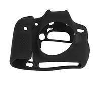 Silicone Camera Protective Housing Durable Soft Stretchable Skin Cover Case for 70D Digital Camera Body Frame Shell (Black)