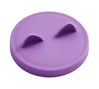 Silicone Can Lid - Practical Silicone Cat Food Lids | Durable Cartoon Wet Food Can Lids for Cats and Dogs with Cat Ears for Small Pets Cats Dogs Puppies