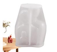 Silicone Candle Couple Molds - Cake Decoration Mould,Candle Making Molds Couple Hugging Body Art Mould Silicone Resin Casting Mold Soap for Plaster