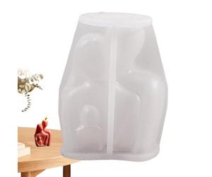 Silicone Candle Couple Molds - Cake Decoration Mould,Candle Making Molds Couple Hugging Body Art Mould Silicone Resin Casting Mold Soap for Plaster