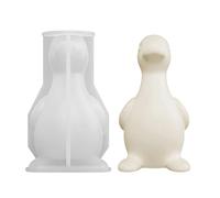 Silicone Candle Holder - Duck Casting, Creative 3D Animal Shape, Sturdy Craft, Reusable Accessories, Fine Decoration Tool | For Friends, Students, A