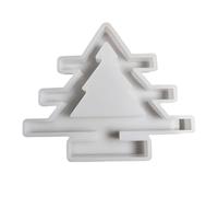 Silicone Candle Holder Ornament Mould Heavy Duty Silicone Christmas Tree Shape Mould Candle Holder Mold