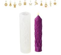 Silicone Candle Mold | Holiday Candle Antlers Pattern Molds | Spire Candles Process Mold Mousse Cake Molds for DIY Candles Making Silicone Mollds