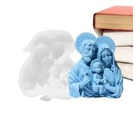 Silicone Candle Mold - Portrait Baking Mold | Candle Mold | Art Craft Making Tool | Resin Casting Mold for Wax, Soap, Scented Candle, Home Decor