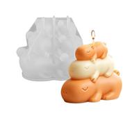 Silicone Candle Molds Cute Easy Release Baking Craft Supplies