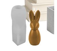 Silicone Candle Molds - Easy Release Casting, Mould Rabbit Candle Mold for Home Resin Soap Cake Pudding Candy Statue Plaster DIY Craft Making Handmade Soap Resin Mold Creative Baking Tools