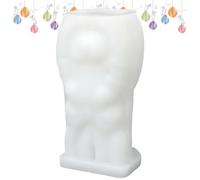 Silicone Candle Molds | Easy Release Food Grade Mould - Easter Bunny Ear with Bow Design Rabbit Candle Mold,for Home Kitchen DIY Crafts Arts Statue Plaster Casting Making