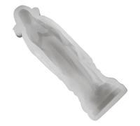 Silicone Candle Molds - Food Grade Silicone 3.2 x 15.5 x 5 cm | Religious Decor Mary Statue Soap Mould | Multi Purpose Craft Mould for Candle Soap Chocolate Cake Fondant Home Decor Birthday Party