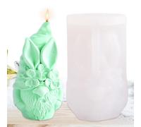 Silicone Candle Molds for Gnomes - 3D Candle Mold Swedish St Patrick's Day Scandinavian Tomte Nissan Silicone Mold for Home Party Supplies DIY Crafts Candle Making A
