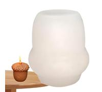 Silicone Candle Molds - Reusable Pine Cone 7.5x7.5cm, Crafting Tools | Long-Lasting Christmas Decoration Casting Molds for Wax Plaster Soap Clay Chocolate Cake Arts Crafts Holiday Table Ornament