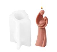 Silicone Candle Mould,Abstract Jesus Candle Moulds,Silicone Epoxy Casting Resin Moulds Christmas Decor,Candle Moulds for Candle Making,Modern Decorating DIY Craft Mould,for Making Candles,Soaps