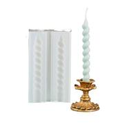 Silicone Candle Mould Candle Making Mold Long Strip Church Mould Irregular Shape Silicone Handmade(Mold - A)