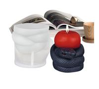 Silicone Candle Mould | Festive Decorative Candle Mould | Non-Stick Soap Making Tool and Figure Art Projects