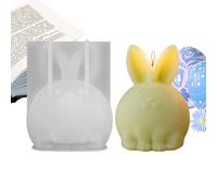Silicone Candle Mould | Rabbit Shape Mould Easy Detachment | Silicone Mould for Candles | for Home DIY Epoxy Resin Plaster Cement Clay Holiday