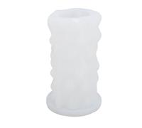 Silicone Candle Moulding Tool Geometric Column Shape High Temperature Resistant Flexible Durable for Making Handmade Candles Ornaments Decorations 1 Piece