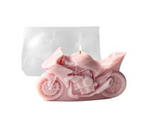 Silicone Candle Moulds | 3D Motorcycle Design Realistic Non-Stick Coating | Reusable Soap and Resin Mould | Suitable for Resin, Concrete, Ceramic and Various Craft Projects as well as