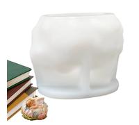 Silicone Candle Moulds, DIY Supplies Nonstick | Angel Epoxy Resin Molds for Clay, Plaster, Resin, Moulding, Soap, Chocolate