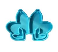 Silicone Candy Silicone Chocolate Molds Clay Heart Shape Design Molds for Baking & Making Clay Earrings