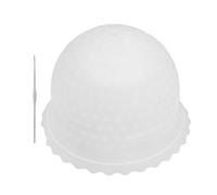 Silicone Cap for Highlighting Hair - Salon Hair Frosting Cap | Reusable Highlighting Punched Caps, Hair Coloring Dyeing Frosting Hat for Women Men