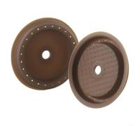 Silicone Capsule Lid Set for Line Compatible Capsules Refillable Sealing Lids for Espresso Pod Reuse and Freshness (2pcs)