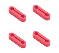 Silicone Car Door Latch Protective Cover, 4 Pieces Noise Reduction Edge Guard, Automotive Internal Accessory, Universal Vehicle Shield
