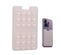 Silicone Cards for Phone - Support for the Adhesive Card by Phone | Powerful Accessories for Supporting the Phone in Adsorpiment for Wall, Shower, Mirror and Window