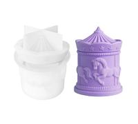 Silicone Carousel Create and Home Accents Easily Elegant Carousel-Shaped Silicone Mold