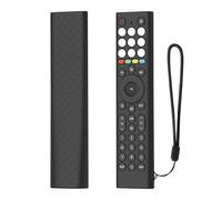 Silicone Case Compatible for HISENSE ERF2K38H Anti Slip Shockproof TV Remote Control Skin Soft Protective Cover Controller Sleeve Holder(Case Only) (black)